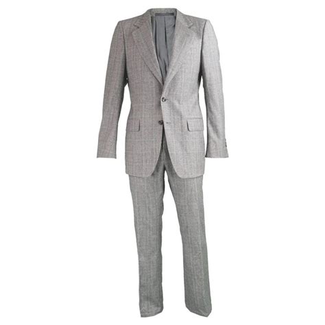 ysl grey jacket|yves Saint Laurent suit jacket.